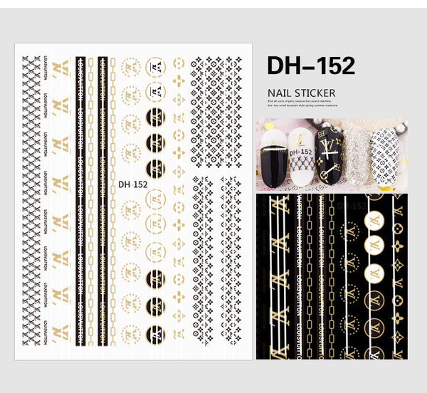 Logo Nail Art Stickers