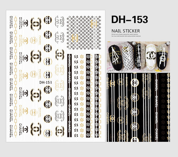 Logo Nail Art Stickers