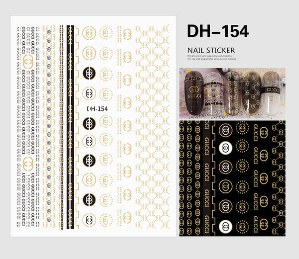 Logo Nail Art Stickers