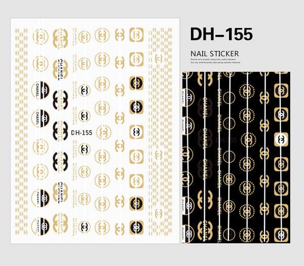 Logo Nail Art Stickers
