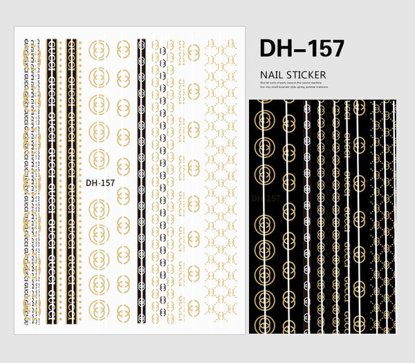 Logo Nail Art Stickers