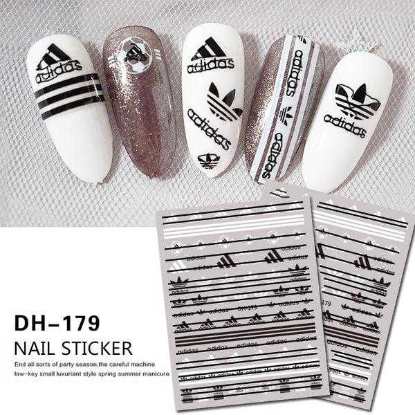 Logo Nail Art Stickers