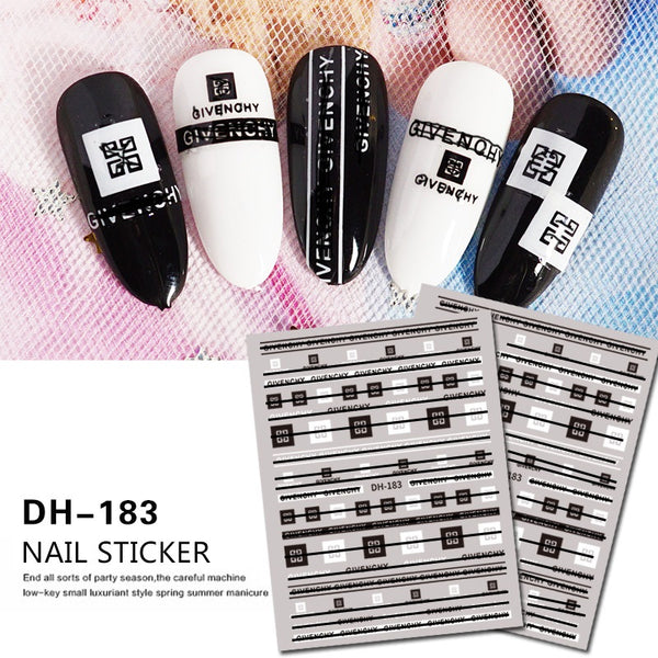 Logo Nail Art Stickers