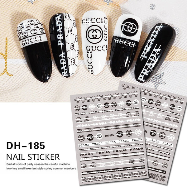 Logo Nail Art Stickers
