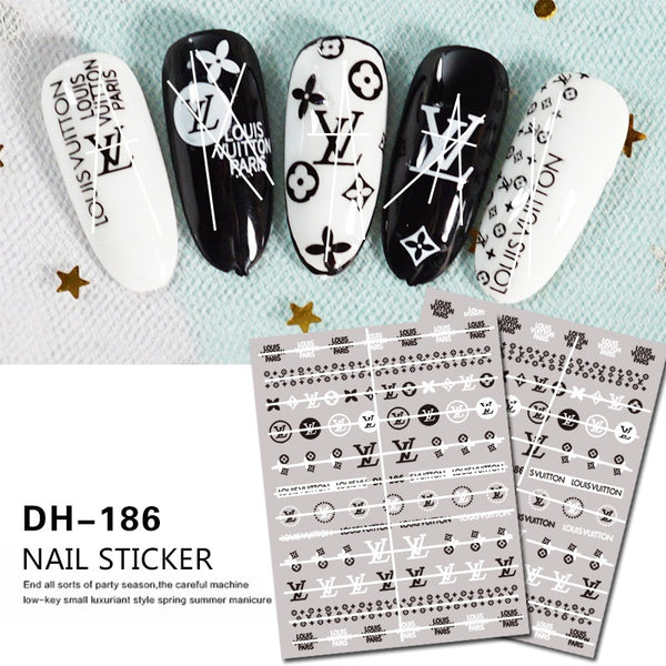 Logo Nail Art Stickers