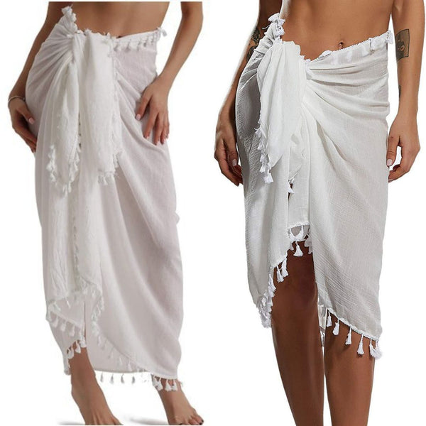 Tassel Beach Sarongs Wrap Skirt