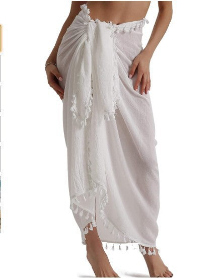 Tassel Beach Sarongs Wrap Skirt