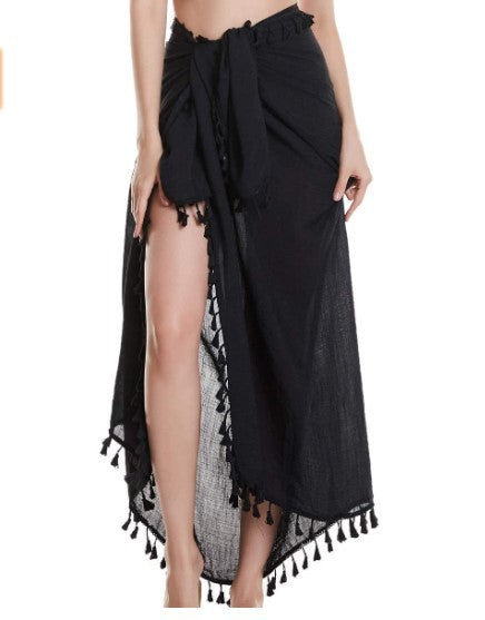 Tassel Beach Sarongs Wrap Skirt