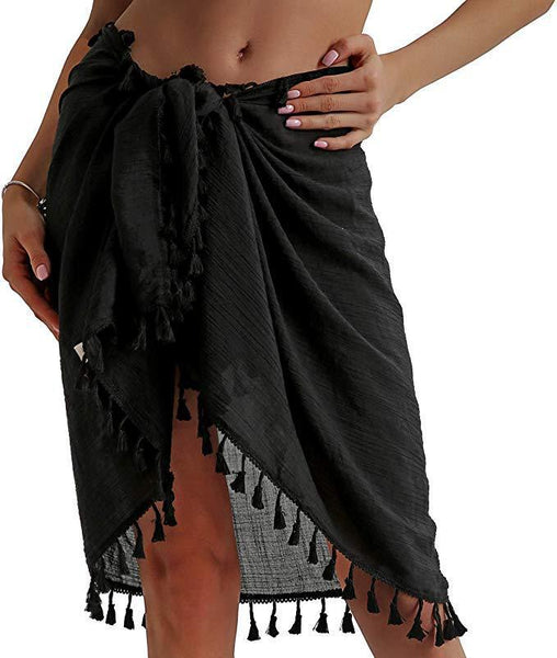 Tassel Beach Sarongs Wrap Skirt