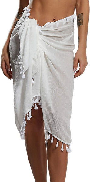 Tassel Beach Sarongs Wrap Skirt