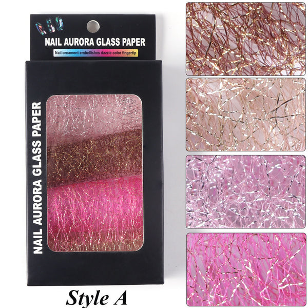 Mesh Nail Art Stickers