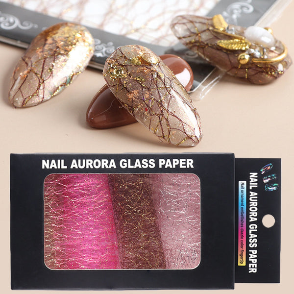 Mesh Nail Art Stickers