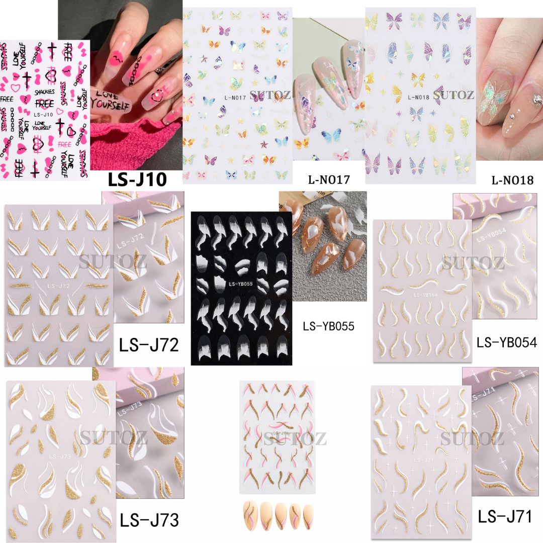 Nail Art 3D Stickers