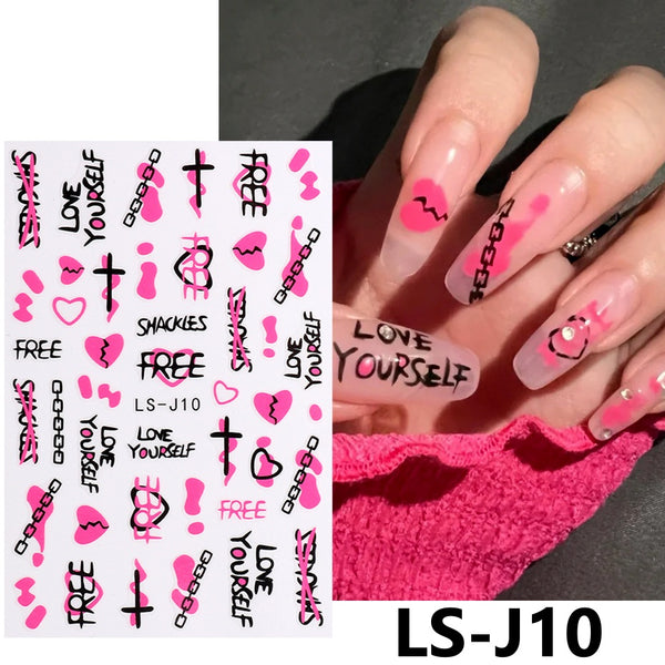 Nail Art 3D Stickers