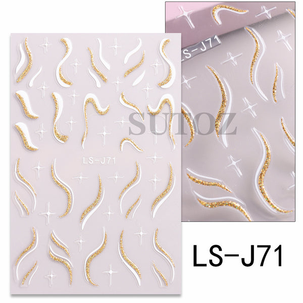 Nail Art 3D Stickers