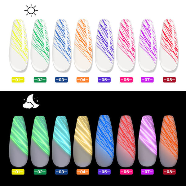 Luminous Wire Drawing Glue for Nail Art 7ml