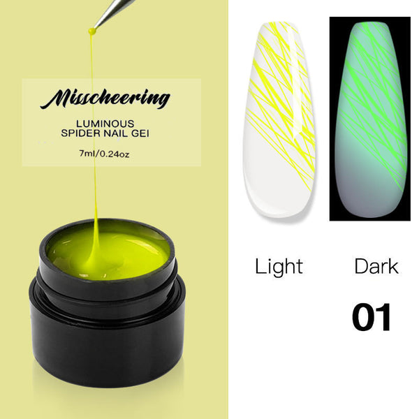 Luminous Wire Drawing Glue for Nail Art 7ml