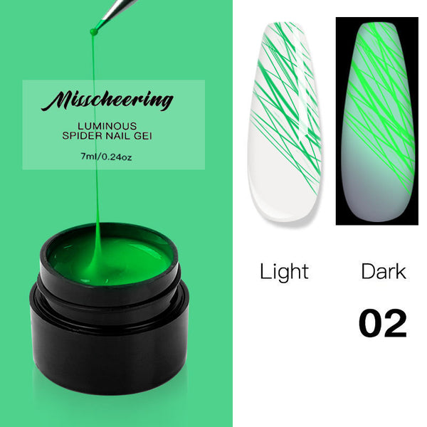 Luminous Wire Drawing Glue for Nail Art 7ml