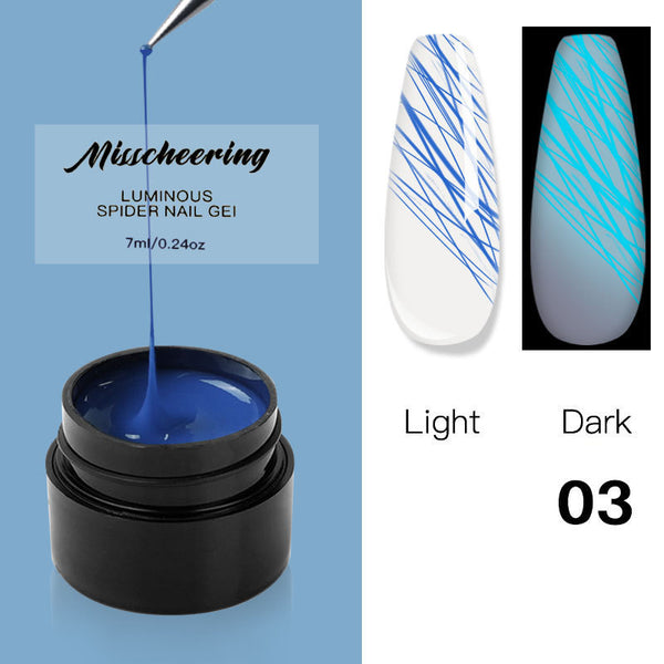 Luminous Wire Drawing Glue for Nail Art 7ml