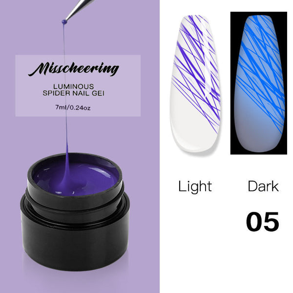 Luminous Wire Drawing Glue for Nail Art 7ml