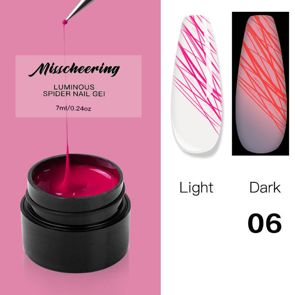Luminous Wire Drawing Glue for Nail Art 7ml