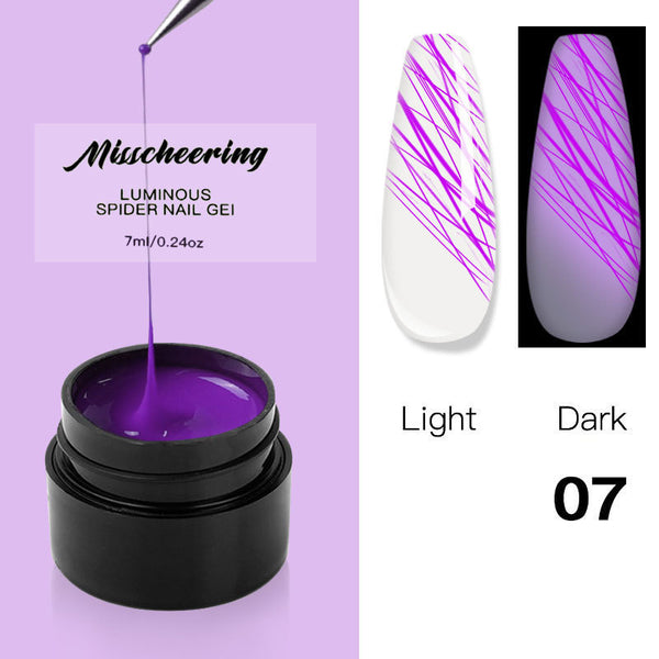 Luminous Wire Drawing Glue for Nail Art 7ml