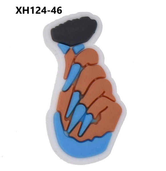 Melanin Queen Crocs Charm-01