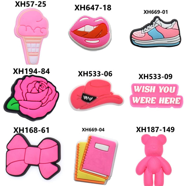 Pink Girl Crocs Charm