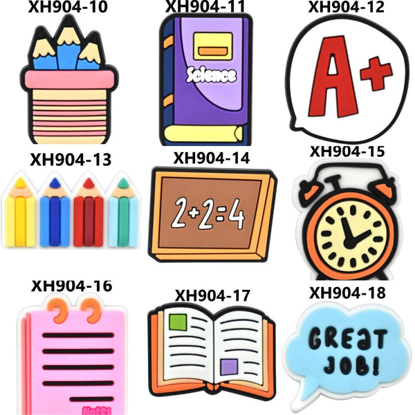 Back To School Croc Charms