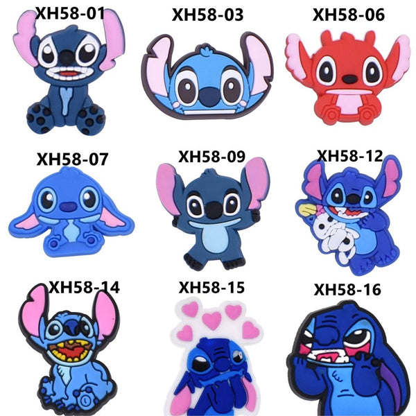 Stitch Croc Charms
