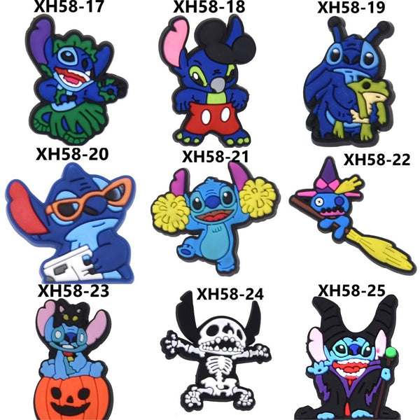 Stitch Croc Charms