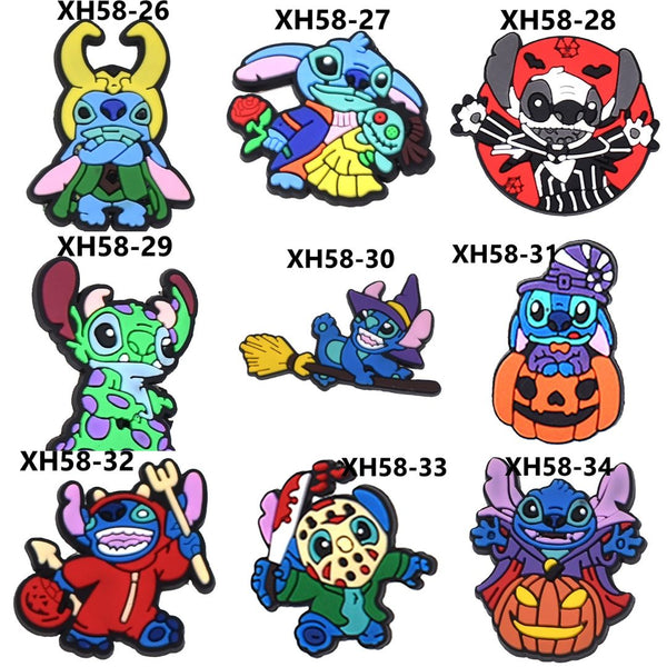 Stitch Croc Charms