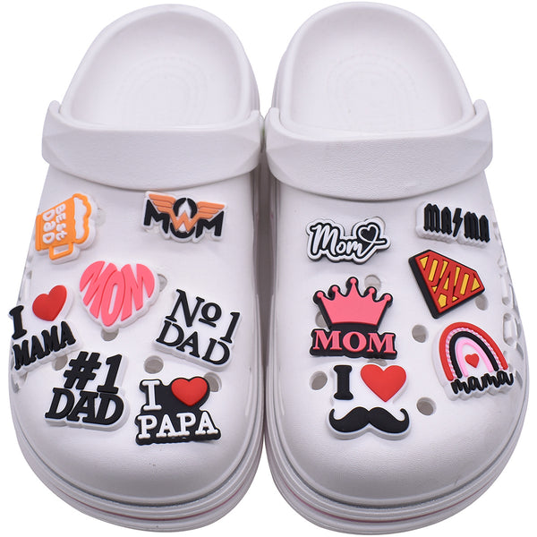 Mother's and Father's Day Croc Charms