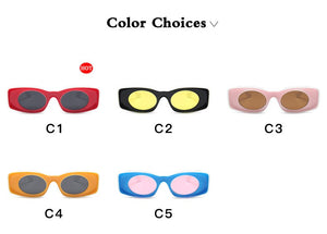 Concave Frame Sunglasses