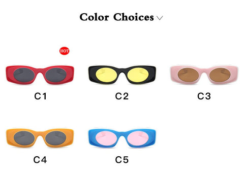 Concave Frame Sunglasses