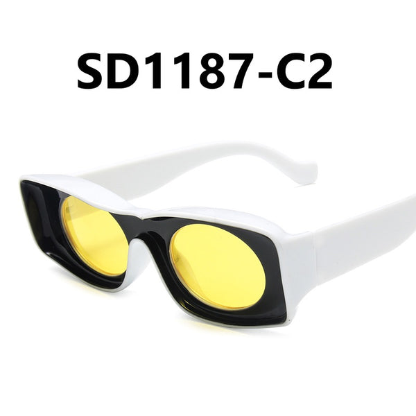 Concave Frame Sunglasses