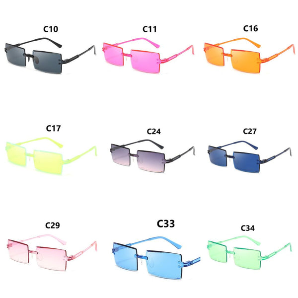 Frameless Square Sunglasses C