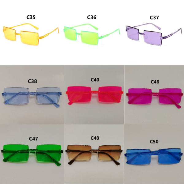 Frameless Square Sunglasses C