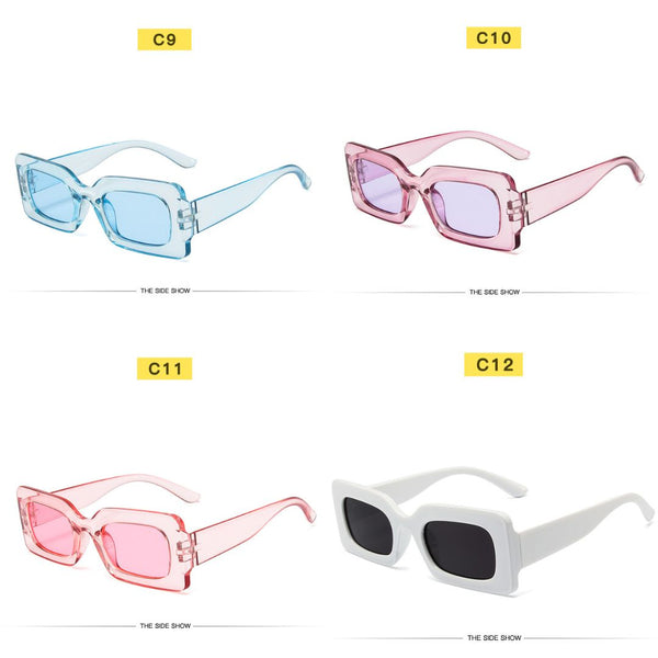 Jelly Retro Small Frame Sunglasses C