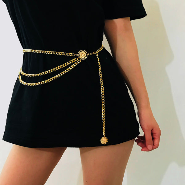 Layered Chain Belt WC002