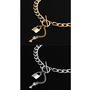 Lock and Key Necklace BK04726