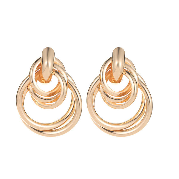Retro Alloy Drop Earrings K1128
