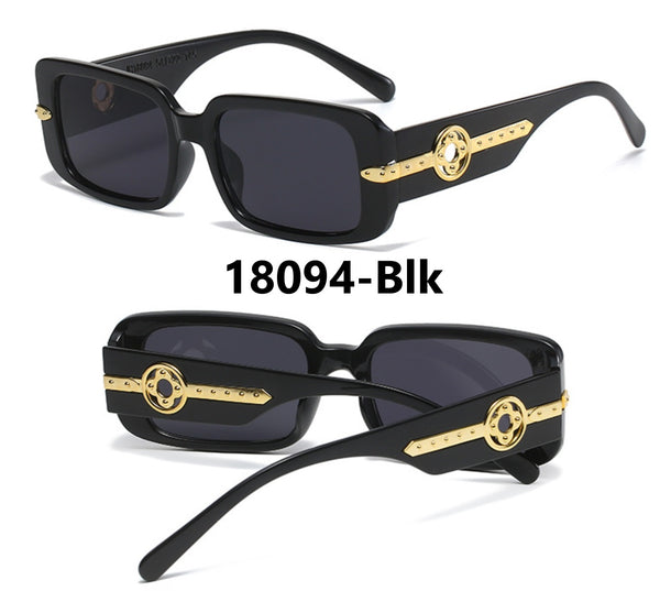Retro Square Frame Sunglasses 18094