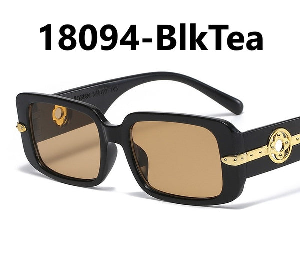 Retro Square Frame Sunglasses 18094