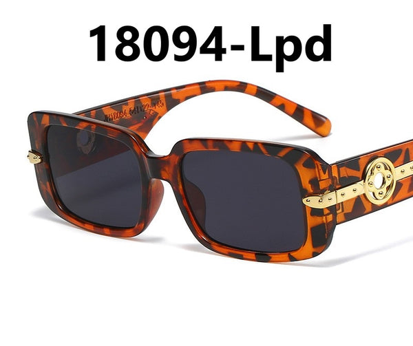 Retro Square Frame Sunglasses 18094