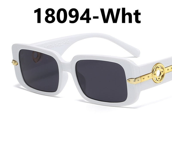 Retro Square Frame Sunglasses 18094
