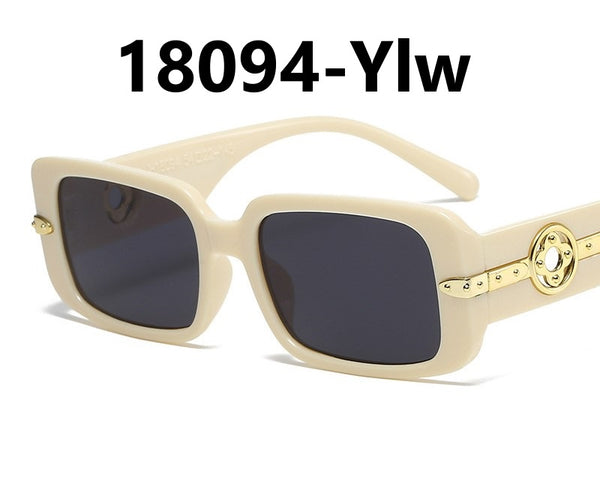 Retro Square Frame Sunglasses 18094