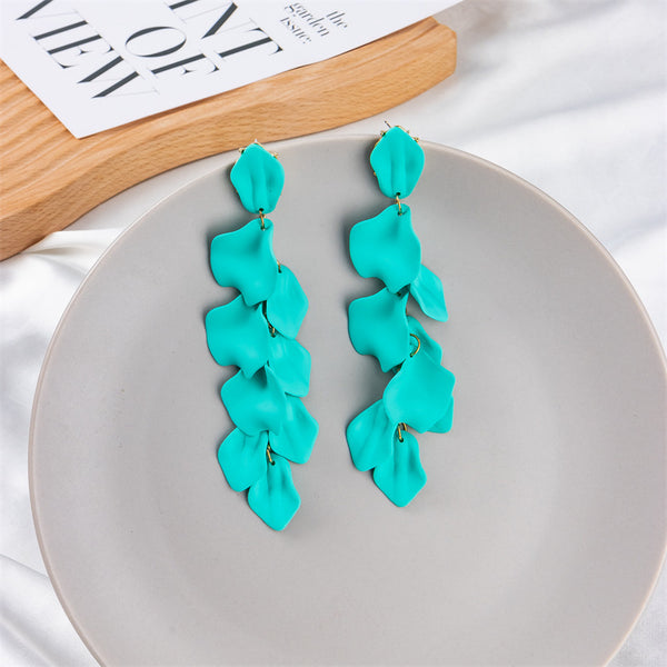 Tassel Petals Earrings