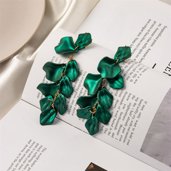 Tassel Petals Earrings