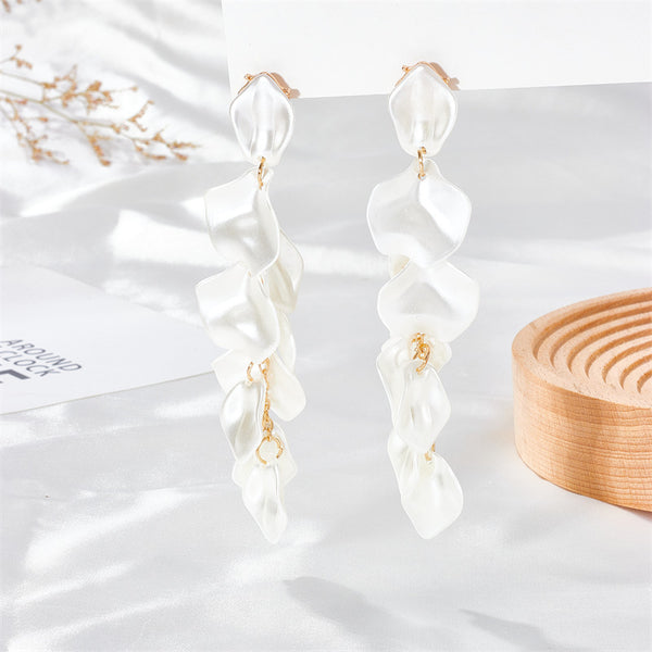 Tassel Petals Earrings